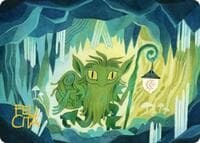 Mutable Explorer Art Card (43/54) (Gold-Stamped Signature) - Art Series: Lorwyn Eclipsed - Magic: The Gathering card