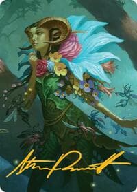 Maralen, Fae Ascendant Art Card (Gold-Stamped Signature) - Art Series: Lorwyn Eclipsed - Magic: The Gathering card