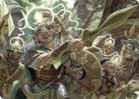 Thoughtweft Lieutenant Art Card - Art Series: Lorwyn Eclipsed - Magic: The Gathering card