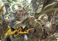 Thoughtweft Lieutenant Art Card (Gold-Stamped Signature) - Art Series: Lorwyn Eclipsed - Magic: The Gathering card