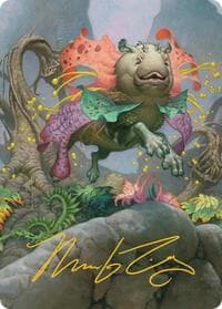 Vibrance Art Card (Gold-Stamped Signature) - Art Series: Lorwyn Eclipsed - Magic: The Gathering card
