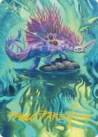 Wistfulness Art Card (Gold-Stamped Signature) - Art Series: Lorwyn Eclipsed - Magic: The Gathering card