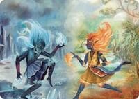 Ashling's Command Art Card - Art Series: Lorwyn Eclipsed - Magic: The Gathering card