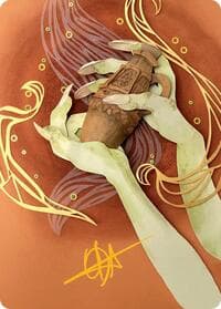 Thousand-Year Elixir Art Card (Gold-Stamped Signature) - Art Series: Lorwyn Eclipsed - Magic: The Gathering card