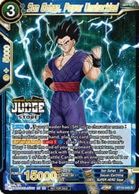 Son Gohan, Power Unshackled (Judge Pack Vol.18) (Store) - Judge Promotion Cards - Dragon Ball Super: Masters card