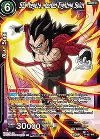SS4 Vegeta, Heated Fighting Spirit (Ultra-Bout Series Tournament Pack Vol.1) - Tournament Promotion Cards - Dragon Ball Super: Masters card