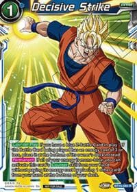 Decisive Strike (Ultra-Bout Series Tournament Pack Vol.1) - Tournament Promotion Cards - Dragon Ball Super: Masters card