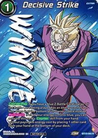 Decisive Strike (Ultra-Bout Series Tournament Pack Vol.1) (Winner) - Tournament Promotion Cards - Dragon Ball Super: Masters card