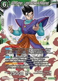Son Gohan, Latent Power Unleashed (Ultra-Bout Series Tournament Pack Vol.1) - Tournament Promotion Cards - Dragon Ball Super: Masters card