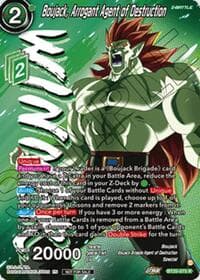 Boujack, Arrogant Agent of Destruction (Ultra-Bout Series Tournament Pack Vol.1) (Winner) - Tournament Promotion Cards - Dragon Ball Super: Masters card