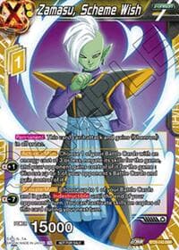 Zamasu, Scheme Wish (Ultra-Bout Series Tournament Pack Vol.1) - Tournament Promotion Cards - Dragon Ball Super: Masters card