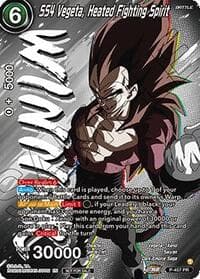 SS4 Vegeta, Heated Fighting Spirit (Ultra-Bout Series Tournament Pack Vol.1) (Winner) - Tournament Promotion Cards - Dragon Ball Super: Masters card