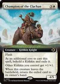 Champion of the Clachan (Extended Art) - Lorwyn Eclipsed - Magic: The Gathering card