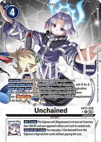 Unchained (Alternate Art) - Dawn of Liberator - Digimon Card Game card