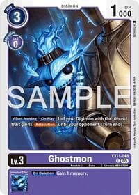Ghostmon - Dawn of Liberator - Digimon Card Game card