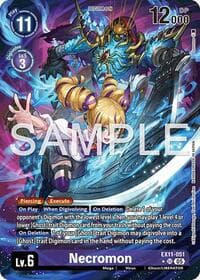 Necromon (Alternate Art) - Dawn of Liberator - Digimon Card Game card