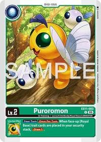Puroromon - Dawn of Liberator - Digimon Card Game card