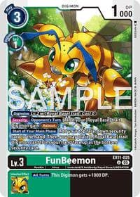 FunBeemon - Dawn of Liberator - Digimon Card Game card