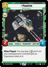 Phantom - Spectre Shuttle - A Lawless Time - Star Wars: Unlimited card