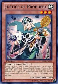 Justice of Prophecy - Abyss Rising - YuGiOh card