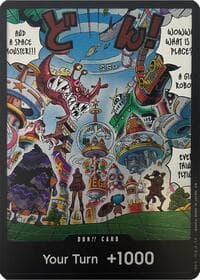 DON!! Card (Egghead) - The Azure Sea's Seven - One Piece Card Game card