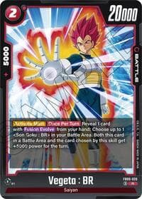 Vegeta : BR - FB09-020 - Dual Evolution - Dragon Ball Super: Fusion World card