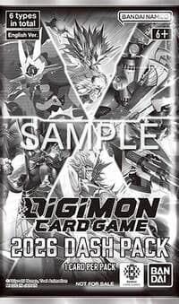 2026 Dash Pack - Digimon Promotion Cards - Digimon Card Game card