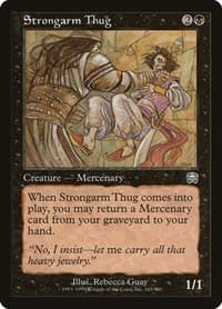 Strongarm Thug - Mercadian Masques - Magic: The Gathering card