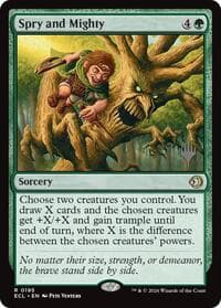 Spry and Mighty - Promo Pack: Lorwyn Eclipsed - Magic: The Gathering card