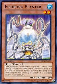 Fishborg Planter - Abyss Rising - YuGiOh card