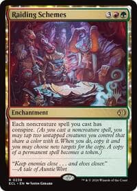 Raiding Schemes - Promo Pack: Lorwyn Eclipsed - Magic: The Gathering card