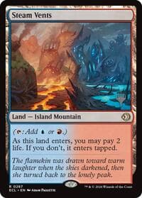 Steam Vents - Promo Pack: Lorwyn Eclipsed - Magic: The Gathering card