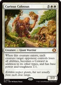 Curious Colossus - Promo Pack: Lorwyn Eclipsed - Magic: The Gathering card