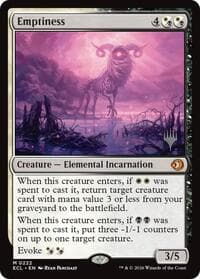 Emptiness - Promo Pack: Lorwyn Eclipsed - Magic: The Gathering card