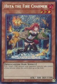 Hiita the Fire Charmer - THE CHRONICLES DECK: Spirit Charmers (All-Foil Edition) - YuGiOh card