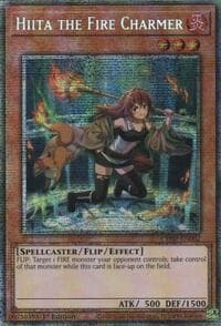 Hiita the Fire Charmer (Starlight Rare) - THE CHRONICLES DECK: Spirit Charmers (All-Foil Edition) - YuGiOh card