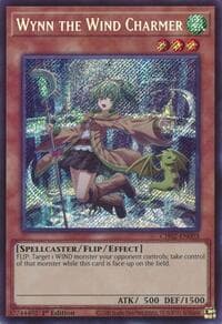 Wynn the Wind Charmer - THE CHRONICLES DECK: Spirit Charmers (All-Foil Edition) - YuGiOh card
