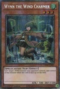 Wynn the Wind Charmer (Starlight Rare) - THE CHRONICLES DECK: Spirit Charmers (All-Foil Edition) - YuGiOh card