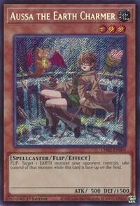 Aussa the Earth Charmer - THE CHRONICLES DECK: Spirit Charmers (All-Foil Edition) - YuGiOh card