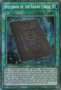 Spellbook of the Grand Circle (Starlight Rare) - THE CHRONICLES DECK: Spirit Charmers (All-Foil Edition) - YuGiOh card