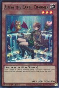 Aussa the Earth Charmer (Ultra Rare) - THE CHRONICLES DECK: Spirit Charmers (All-Foil Edition) - YuGiOh card