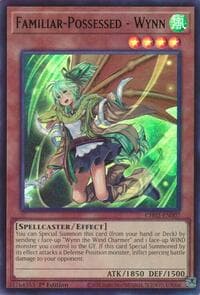Familiar-Possessed - Wynn - THE CHRONICLES DECK: Spirit Charmers (All-Foil Edition) - YuGiOh card
