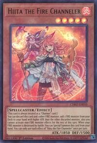 Hiita the Fire Channeler - THE CHRONICLES DECK: Spirit Charmers (All-Foil Edition) - YuGiOh card