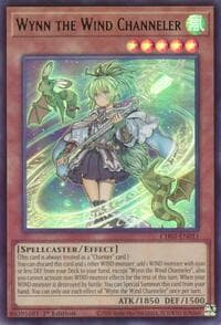 Wynn the Wind Channeler - THE CHRONICLES DECK: Spirit Charmers (All-Foil Edition) - YuGiOh card