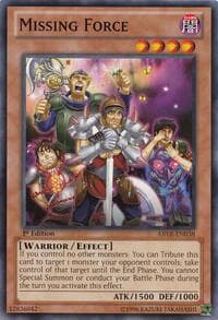 Missing Force - Abyss Rising - YuGiOh card