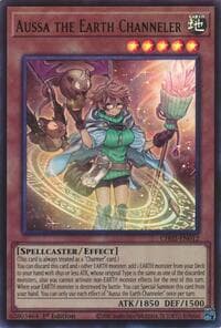 Aussa the Earth Channeler - THE CHRONICLES DECK: Spirit Charmers (All-Foil Edition) - YuGiOh card