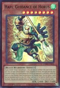 Hapi, Guidance of Horus - THE CHRONICLES DECK: Spirit Charmers (All-Foil Edition) - YuGiOh card