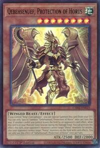 Qebehsenuef, Protection of Horus - THE CHRONICLES DECK: Spirit Charmers (All-Foil Edition) - YuGiOh card