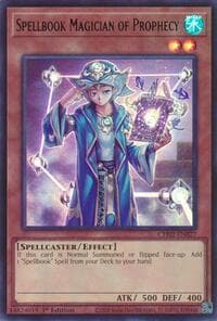 Spellbook Magician of Prophecy - THE CHRONICLES DECK: Spirit Charmers (All-Foil Edition) - YuGiOh card