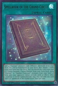 Spellbook of the Grand Circle (Ultra Rare) - THE CHRONICLES DECK: Spirit Charmers (All-Foil Edition) - YuGiOh card